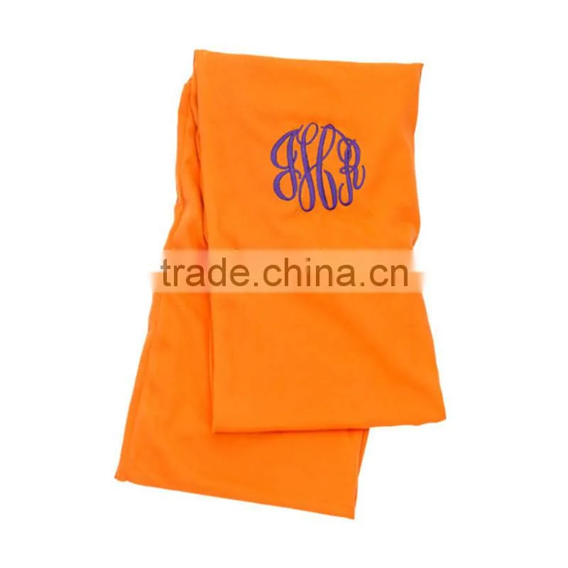 Embroidered Super Soft Monogrammed Infinity