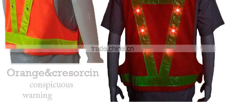 Wholesale Led Flashing Hi Vis Work Shirt/Hi Vis Polo