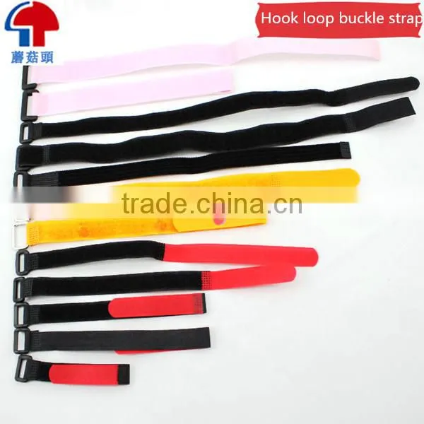 Self Gripping Rusable hook&loop Pallet Straps With Plastic Buckle