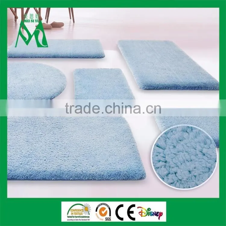 Organic cotton custom heated floor mats for home