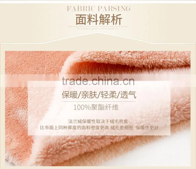 New Arrival Qianxiu Wholesale Cheap Female Elegant Gray Comfort Hoodies Flannel Pajamas