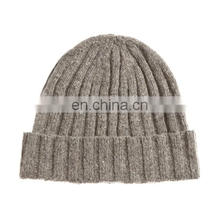 New trend acrylic fabric custom made beanie