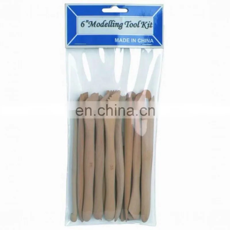 15pcs 6" Clay Modeling Tool Set