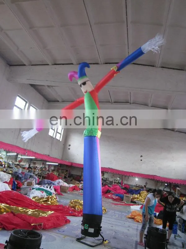 newstyle led lighting advertising small inflatable air dancer clown dancer
