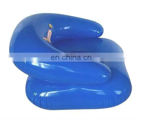 PVC inflatable pink child sofa