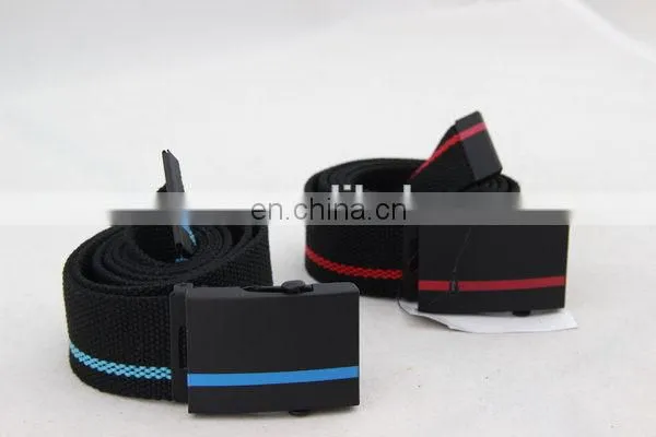 Canvas Belt With Full Printing Belt Buckle Set Screws