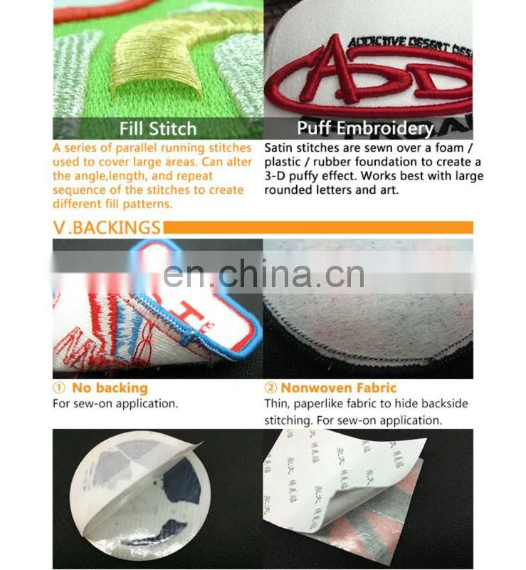Wholesale Sublimation Blank Embroidery Badge For Textiles