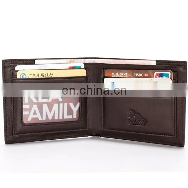 LATEST UNIQUE CLASSIC CUSTOM PRINT CHINESE LEATHER WALLET FOR MEN