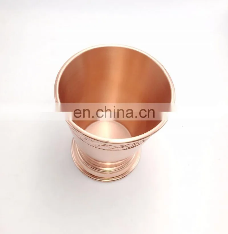 High grade rose gold cup