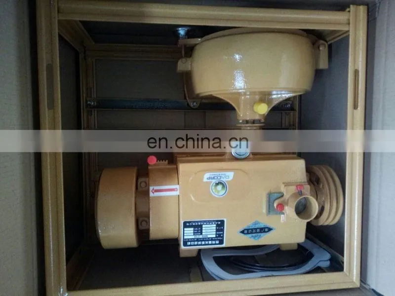 Diesel engine rice husk removing machine