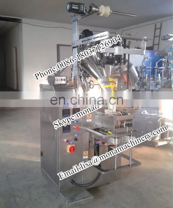 Vertical small plastic bag 4 sides seal ketchup/food/tomato paste automatic packing machine