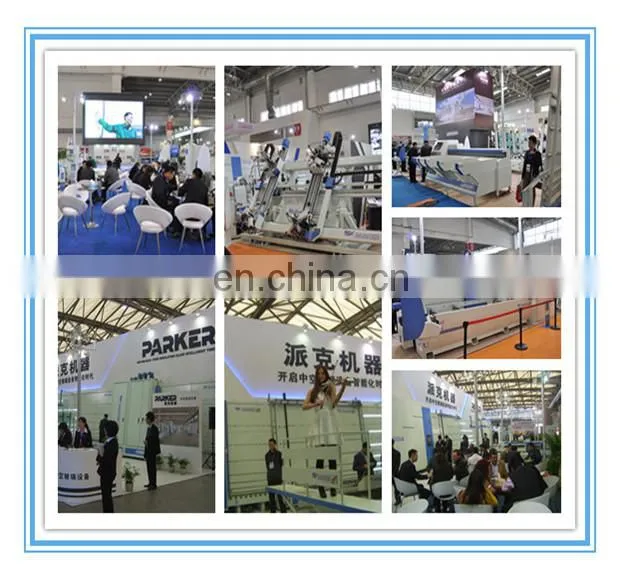 aluminum window door profiles cnc 4 corner joint machine/window door making machine from Parker