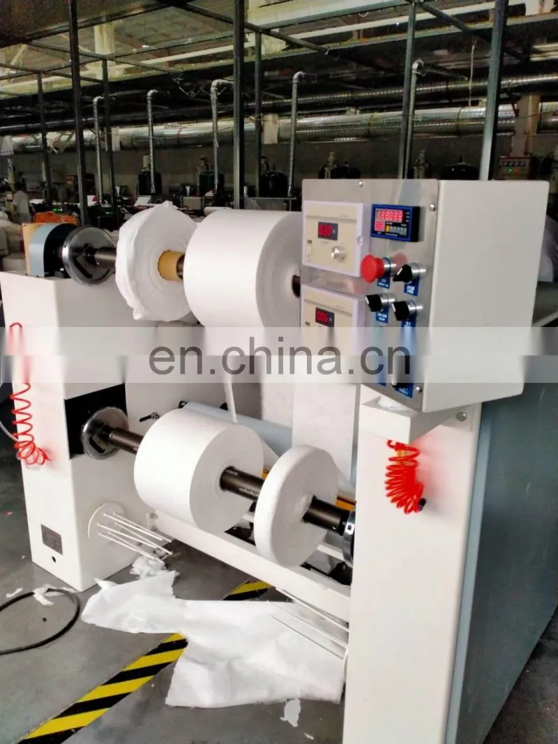 RH-400 Hot Selling Non woven Fabric Slitting Cutting Machine manufacturer