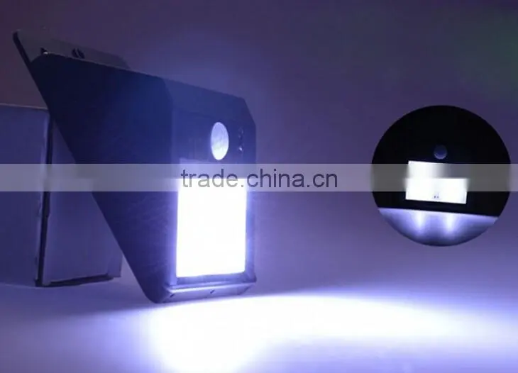 6led solar motion sensor light