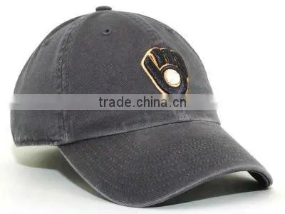 3D embroidery logo baseball cap with custom label