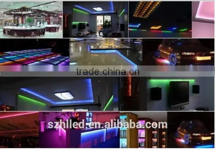 CE&RoHS cerificated SMD 3014 Waterproof DC12V ultra thin led strip rgb