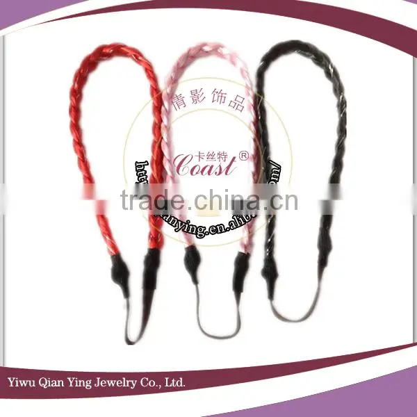 blond fashion hair braided braid headband