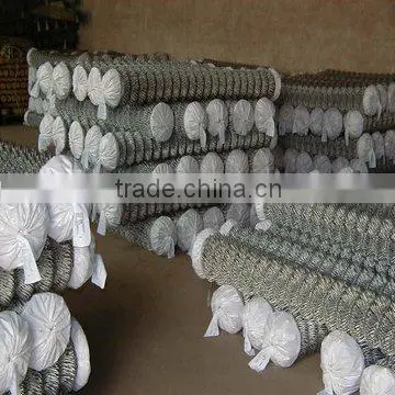 2015 most hot sell green color pvc coated chain link fence