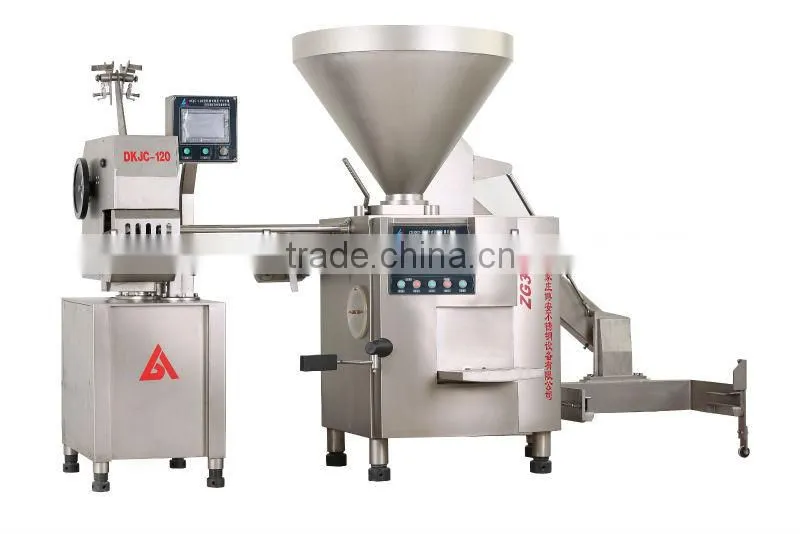 Double clipping machine for sausage