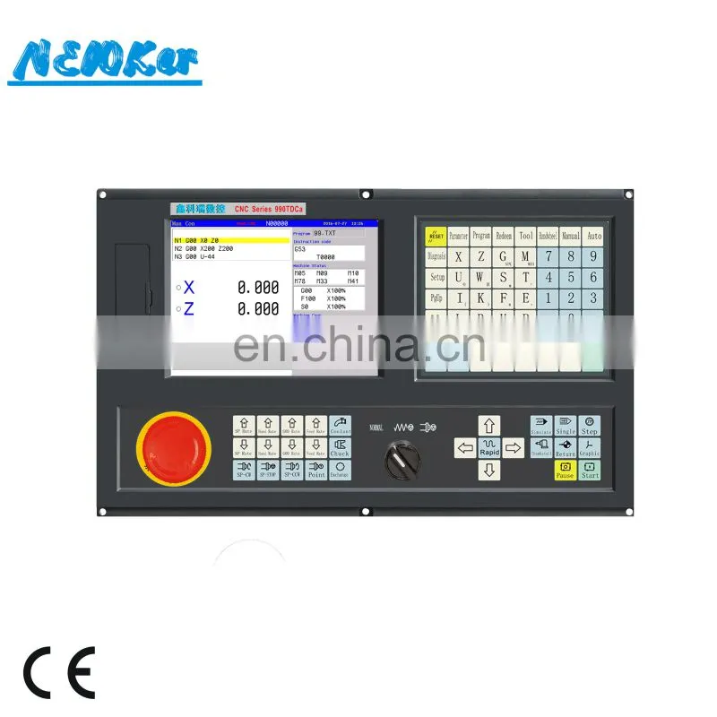 NEW990TDCa 3 axis Linear Guide CNC lathe machine controller similar Syntec CNC Controller