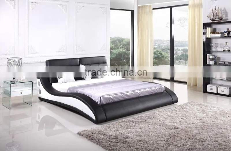 European style S Shape with Speaker PU Leather Furniture Hotel