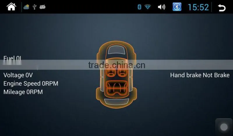 Car Factory 10.1'' Quad-Core Android Auto Radio GPS for Honda Fit Jazz 2014 Android Headunit GPS 3G WIFI HD 1024x600