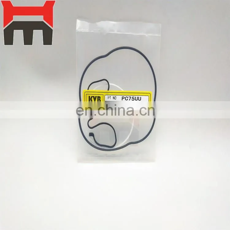 PC75UU PC78US Gear pump seal kit Hydraulic pilot pump oil seal