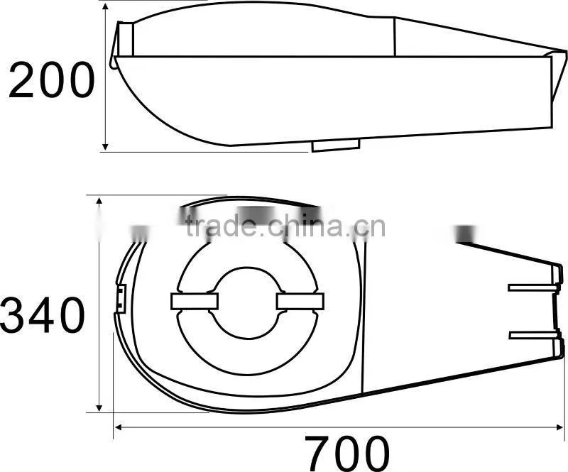 HB-RD055 40w 60w 80w 100w low frequency induction street lighting