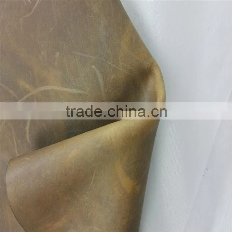 China cow genuien leather for label leather