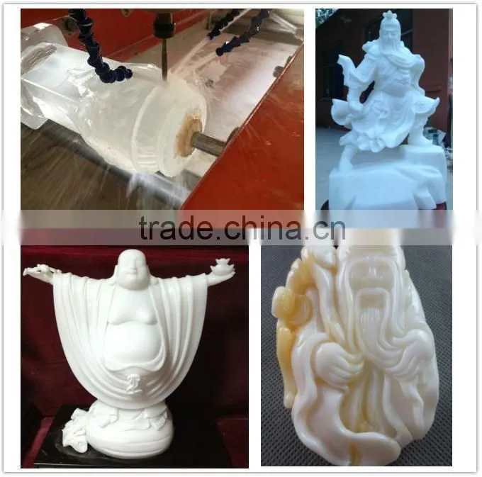 China factory wood cnc router 4 axis mini 3d cnc router