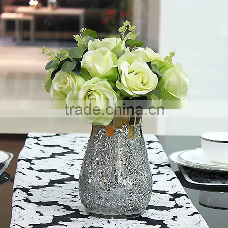 romantic handmade mosaic vase