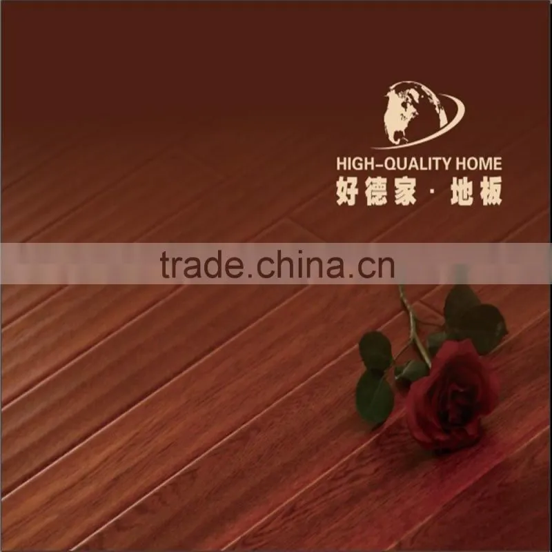 Poplar Antique Engineered Solid Wood Flooring Durable and easy to care