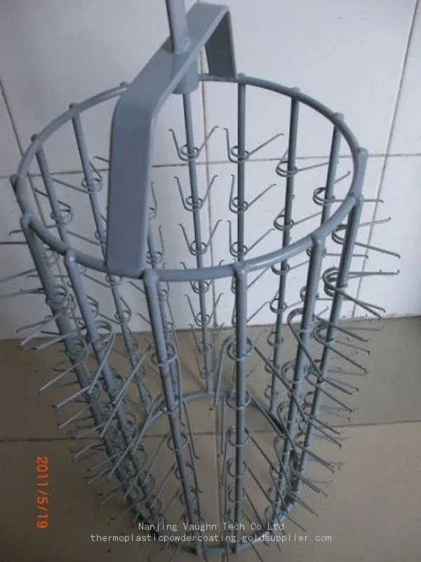 gray color Thermoplastic Polyethylene Powder Coating for Electroplating Racks Jigs