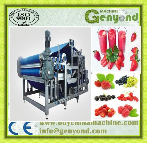 Industrial Cold Press Juicer/apple Juice Belt Press