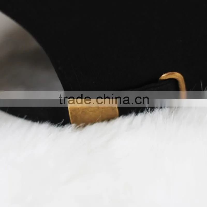 Custom 100% Cotton Blank 6 Panel Baseball Cap