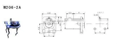BONESN W206 potentiometer single-turn potentiometer