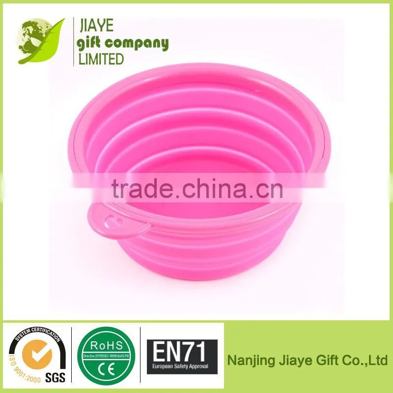 New Design Collapsible Silicone Pet Bowl