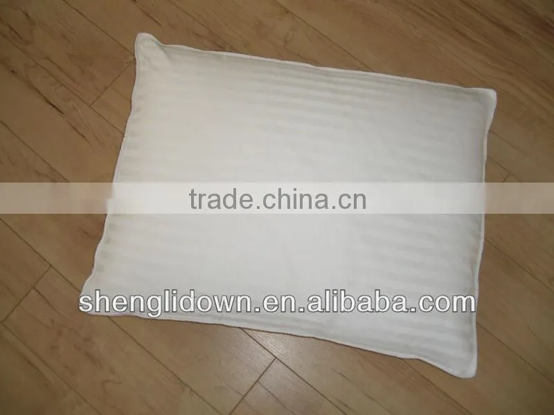 Down pillow with protector feather pillow cover