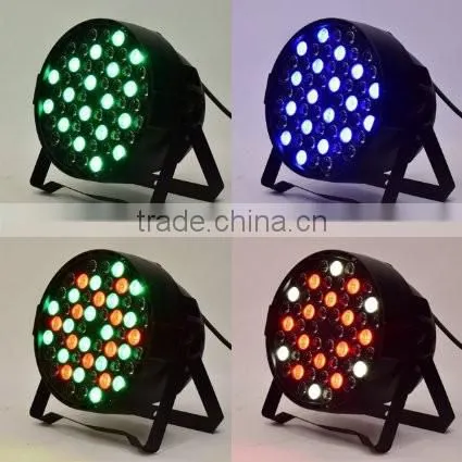 54X3W LED DJ PAR Light RGBW 162Watt DMX 512 Stage Lighting Disco Projector