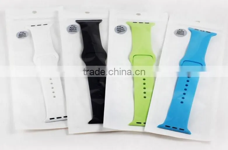 nice price rubber band For Apple Watch strap Silicone 38mm 42mm