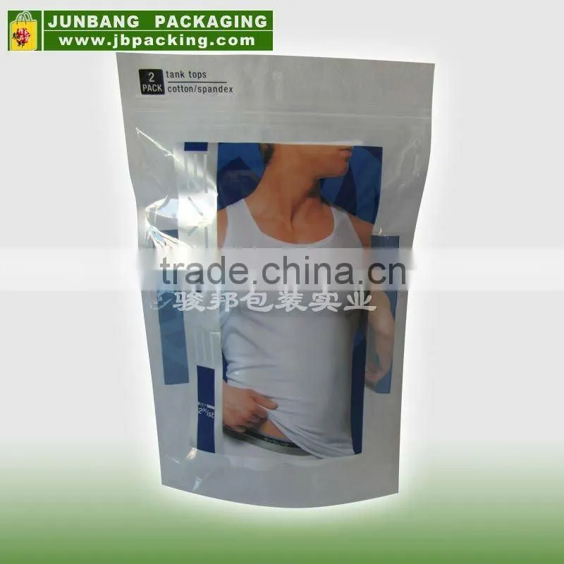 high quality plastic bag, CPP/PE composite bag stand up bag for food