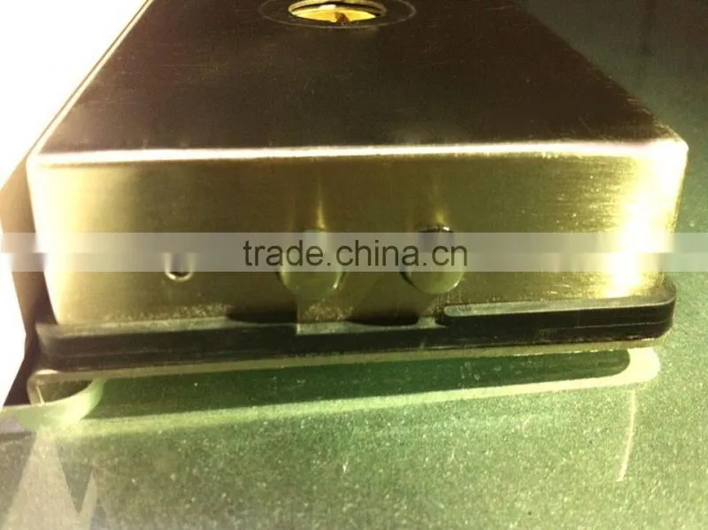 Digital combination glass door lock