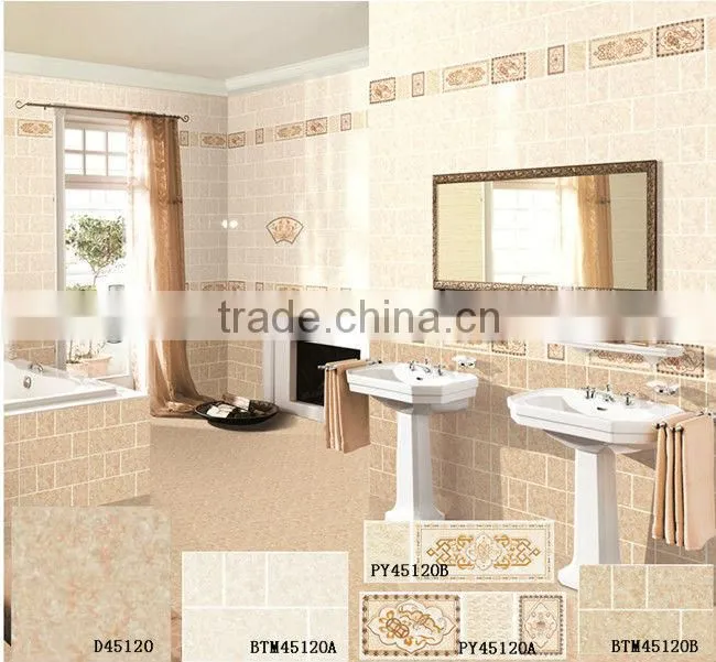 ink-jet bathroom ceramic tile 300x600mm