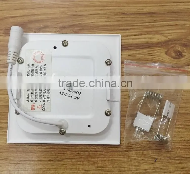 3 W square panel light, LED square panel light