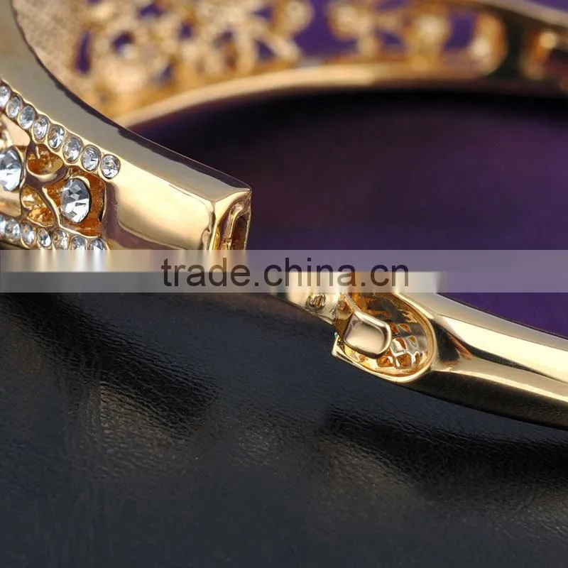 Shinning jewelry14k gold bangles and bracelets