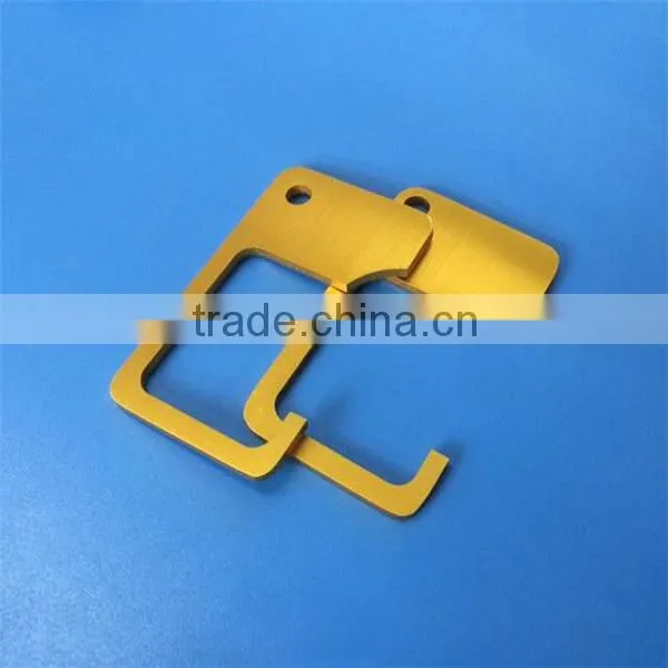 AL6063 Gold anodizing Stamping Parts