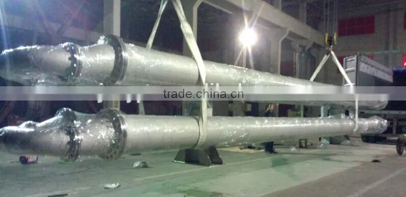 Super quality tube and shell heat exchanger