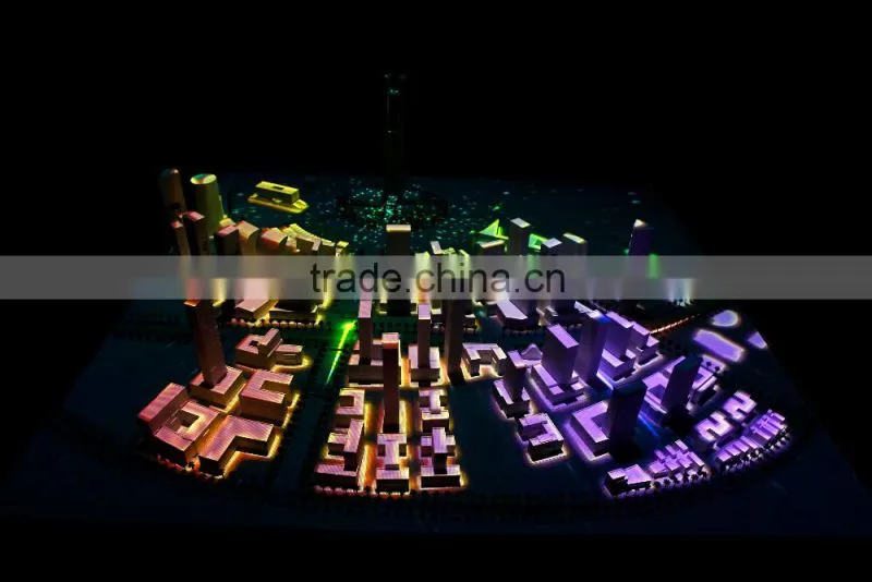 customized 3d rendering building model for real estate display