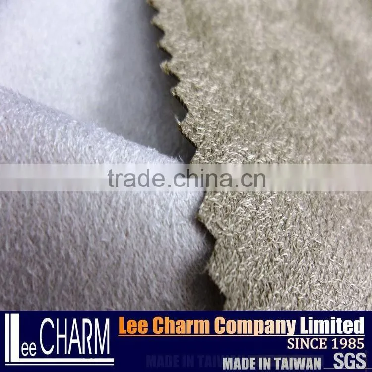 100% Polyester Anti-static 0.53mm Coating Suede Fabric