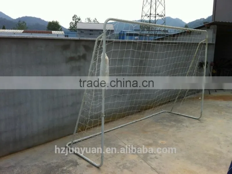 Large metal portable soccer goal